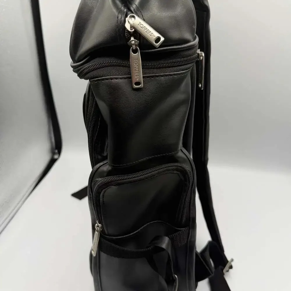 Toppers black faux